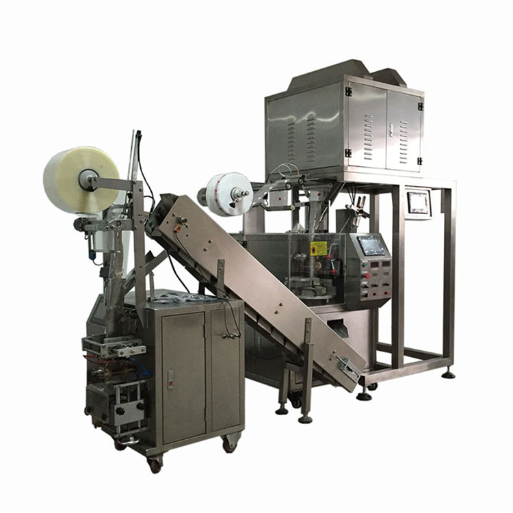 Automatic bag in bag 3 or 4 edge bag filling sealing packing machine for tea