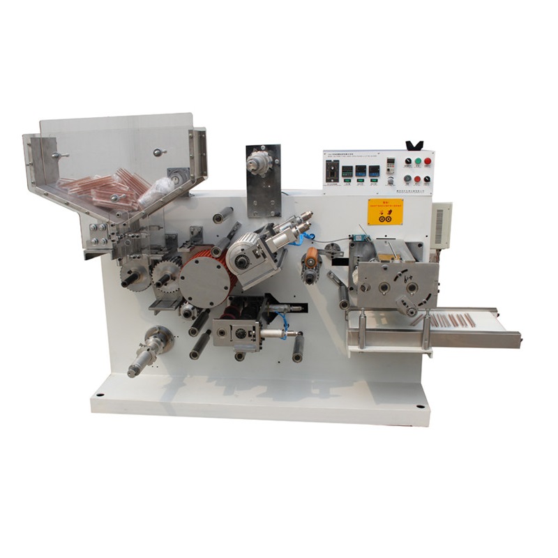 Drinking straw film cold cutting packing machine single straw cutting piece by piece automatic straw tube packaging system high speed