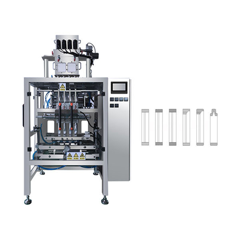 Automatic multi lane irregular shaped sachet stick powder packing machine Vertical Forming Filling Sealingy Bag Sachet Packaging Machine