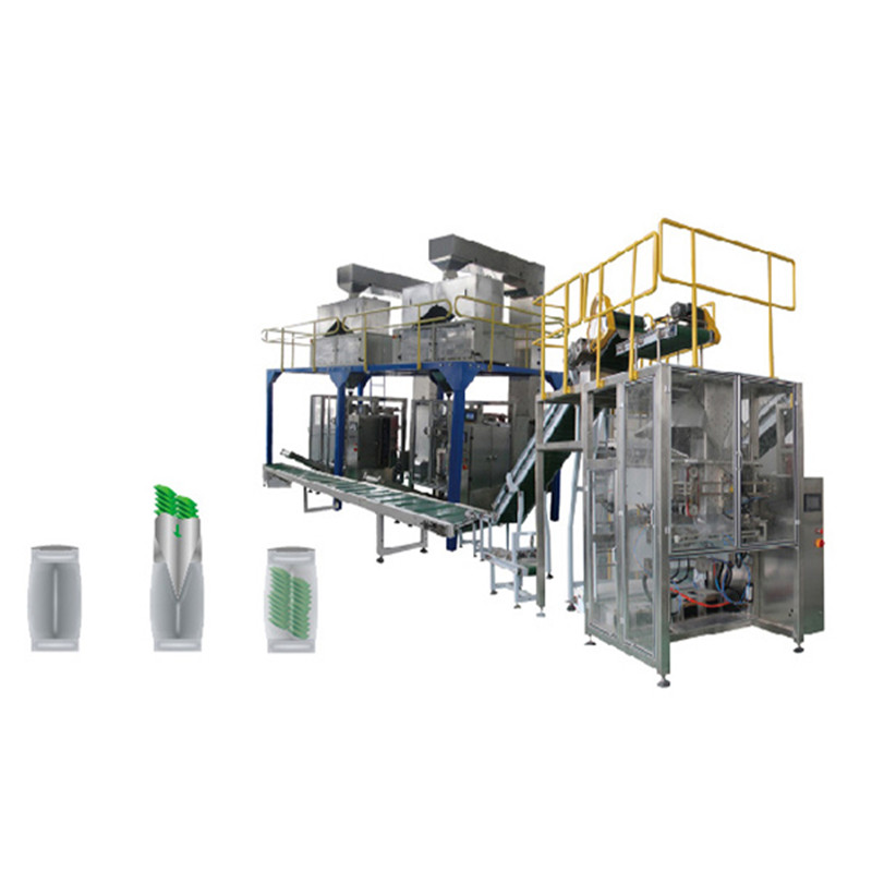 Secondary Bag Packaging Machine vertical packaging machine secondary packing line bag in bag two time packaging equipment