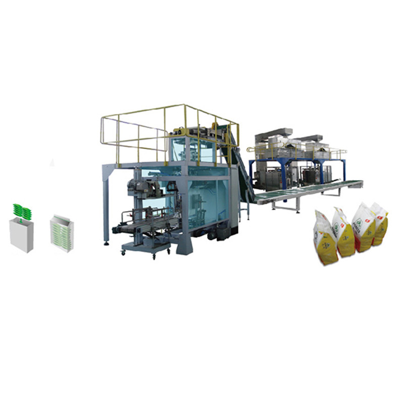 Bag in bag production packing line