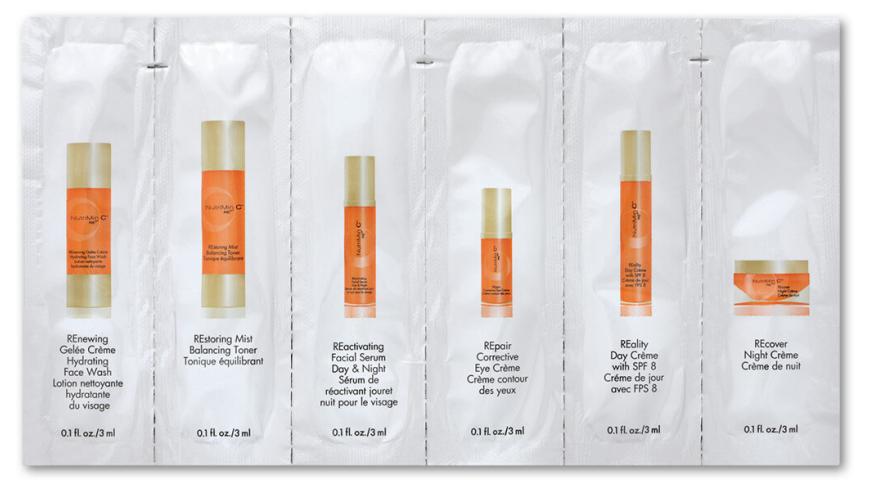 Beauty Care Packaging Samples