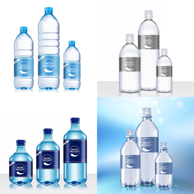 Mineral Drinking Water Plastic Bottle