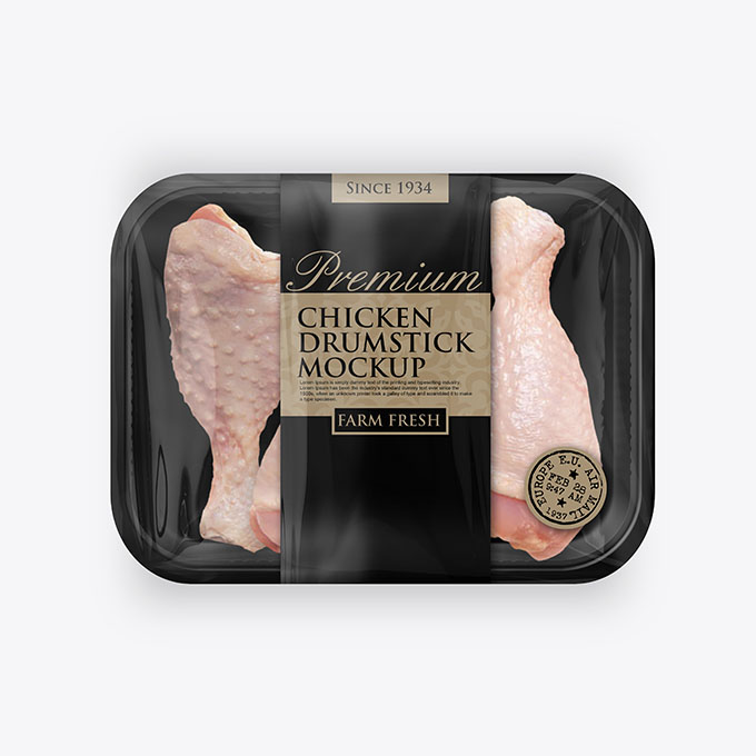 Chicken Drumstick Tray Packaging Box