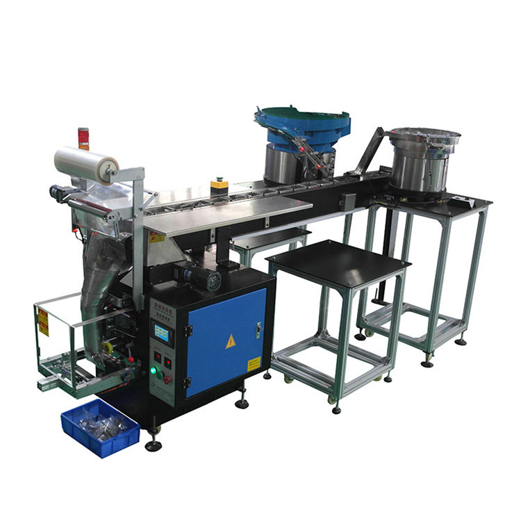 Multi function hardware bucket chain type vertical bag packaging machine