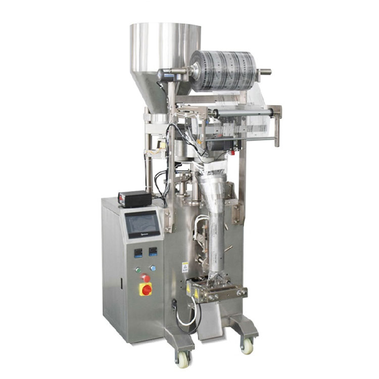 Automatic cup measurement filling salt sugar bag filling sealing packing machine