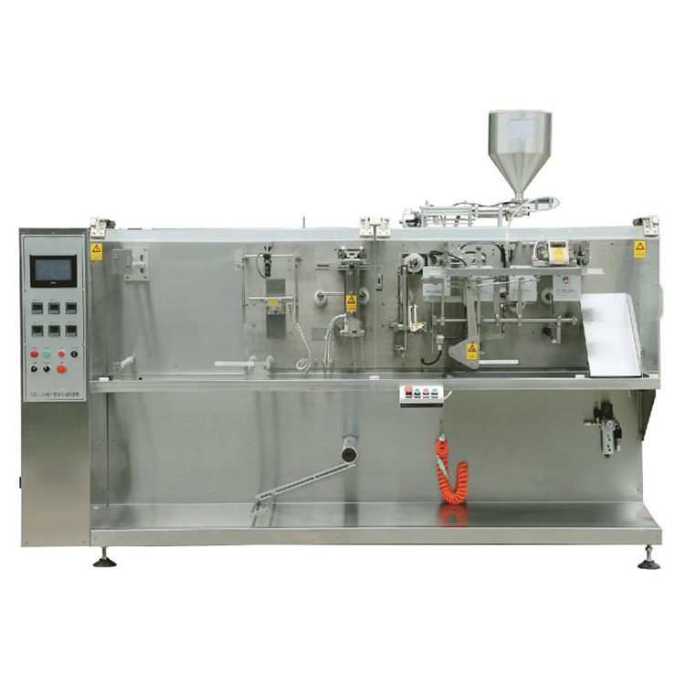 Automatic horizontal gel fruit juice jelly bag filling sealing HFFS equipment