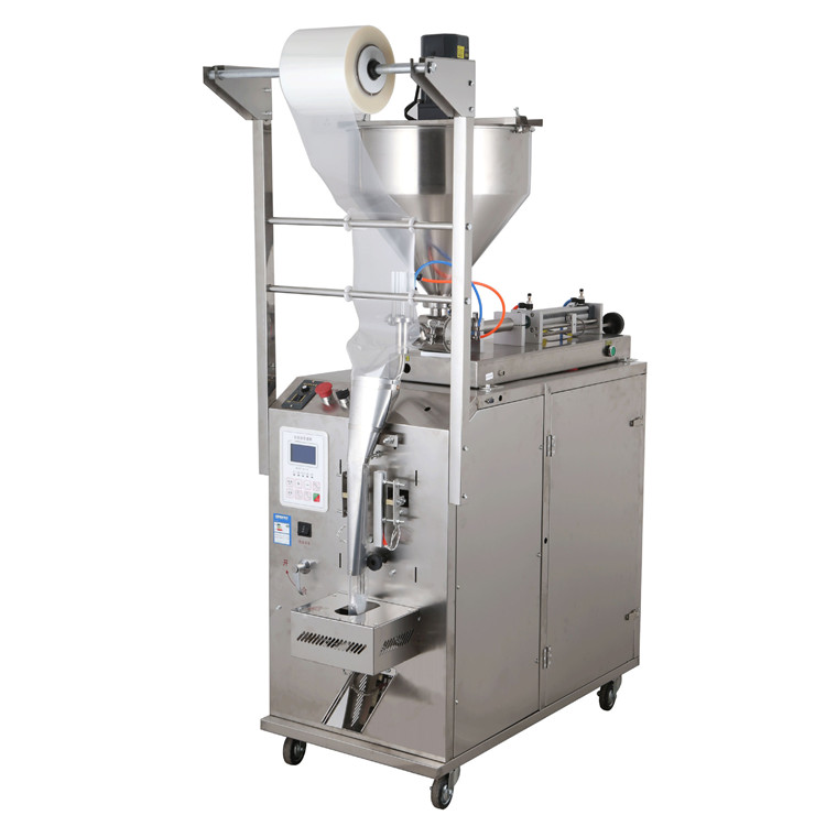 Automatic economy type liquid bag vertical bag packaging machine