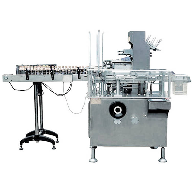 Automatic horizontal eyedrop bottle tube cartoning sealing machine