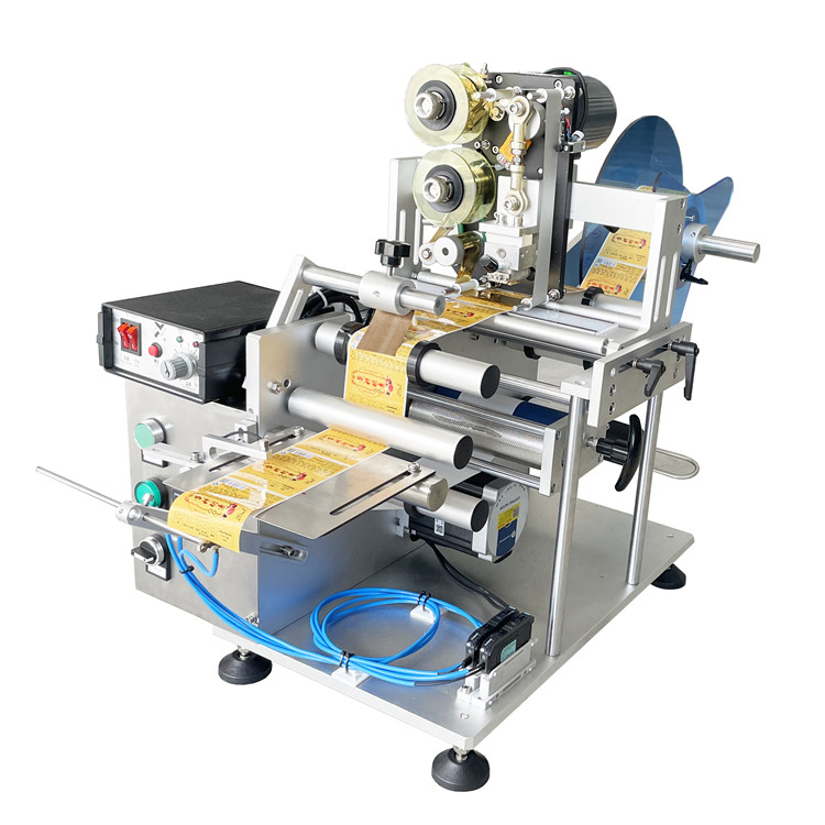 Automatic label peeling label dispensing machine