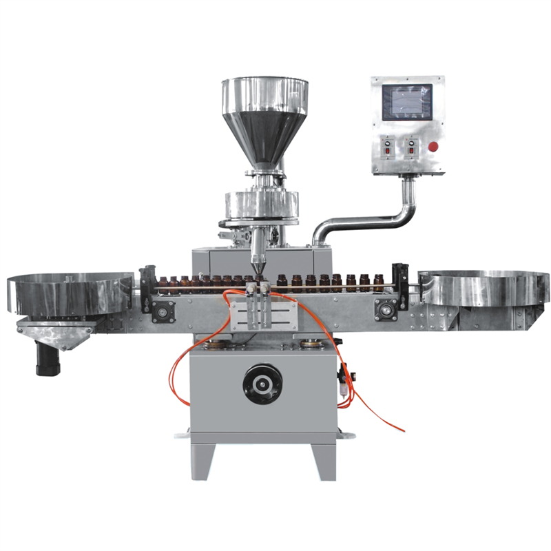 Automatic cup measurement type powder granule filling machine