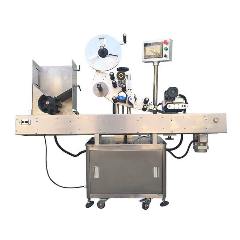 Automatic bottle horizontal type labeling machine