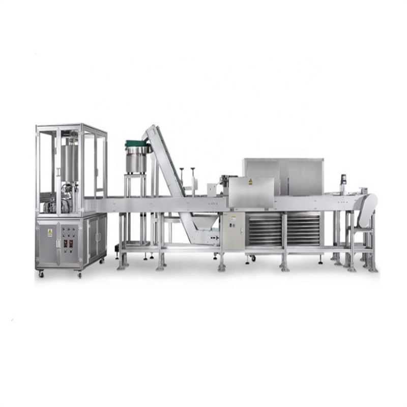 Automatic lipstick product filling producing machine