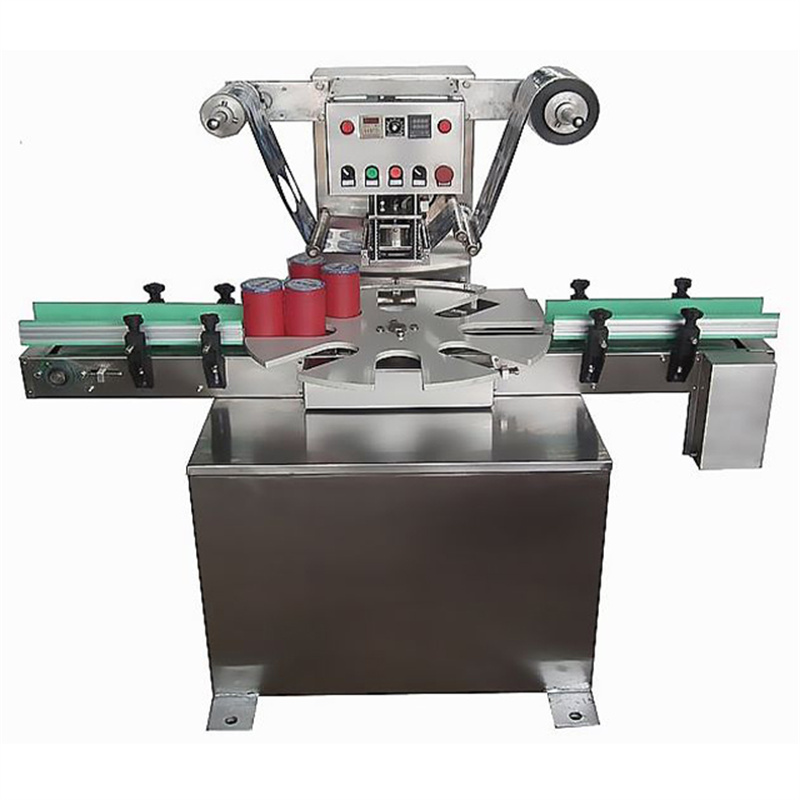 Automatic rotary foil film heat bottle sealing machine