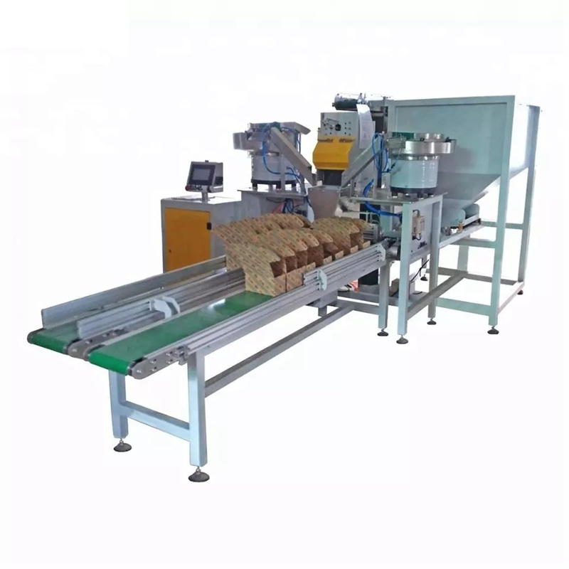 Automatic carton box metal screws weighing filling machine