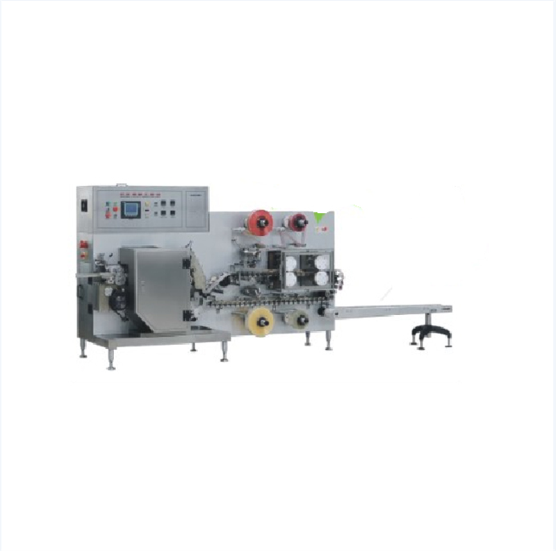 Semi automatic candy stick twist bag packaging machine