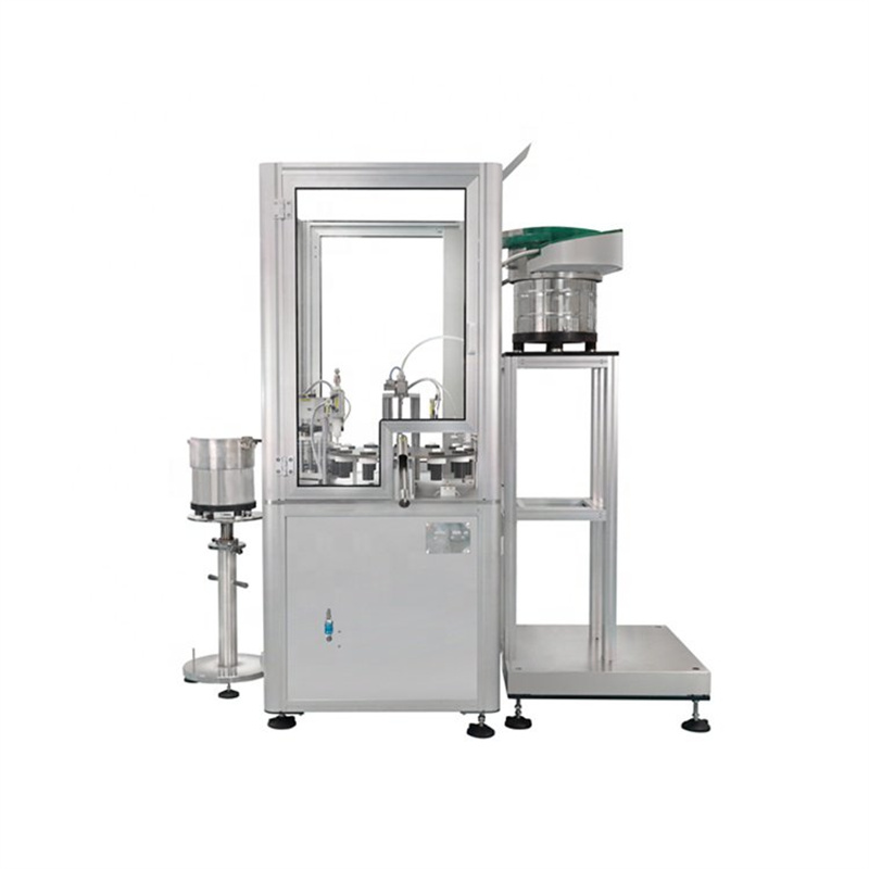 Customized automatic plastic syringe filling plug machine