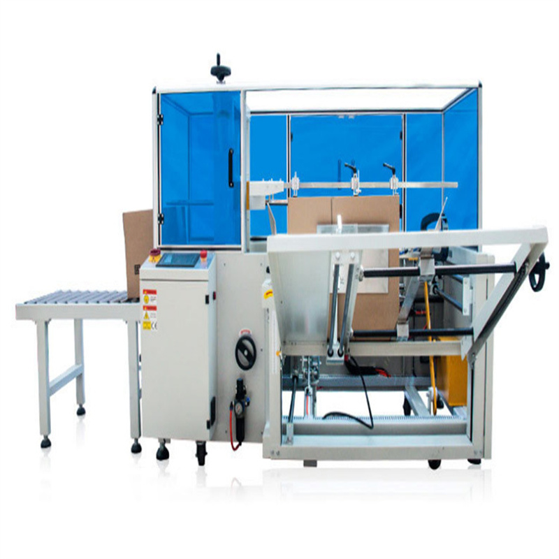 Automatic empty box erecting folding forming machine