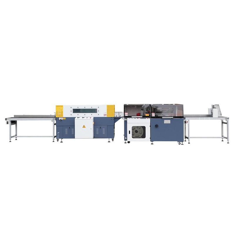 Automatic book film heat shrinking packing machine