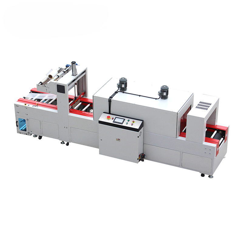 Automatic cable coil sleeve shrinking packing machine